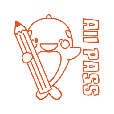 オルパスくんはんこ　えんぴつ