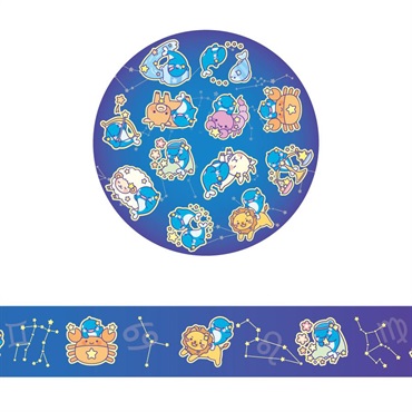 オルパスくんマスキングテープ　星座