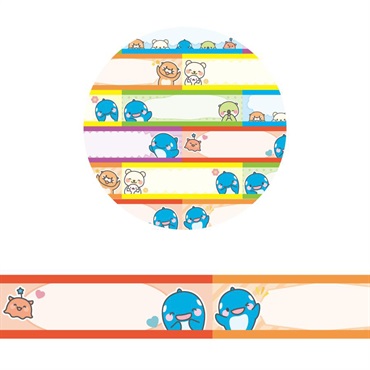 オルパスくんマスキングテープ　メモ